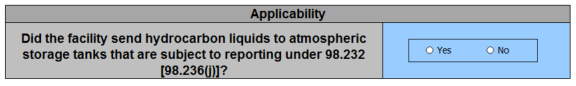 Image of applicability table for 2016-2023 Atmospheric Storage Tanks
